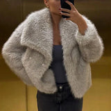 Aurora Luxe Faux Fur Coat