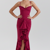 Edith - Charming Ruffled Gown