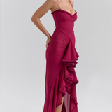Edith - Charming Ruffled Gown