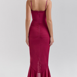 Edith - Charming Ruffled Gown