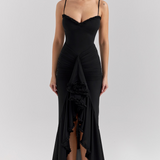 Edith - Charming Ruffled Gown