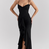 Edith - Charming Ruffled Gown
