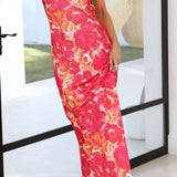 Jodie - Chic Strapless Midi Dress