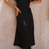 Nalani - Butterfly Sleeve Off-Shoulder Maxi Dress