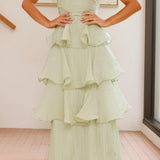 Kate - Tiered Ruffle Maxi Dress