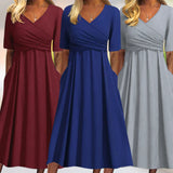 Katharin - Luxurious Spring Midi Dress