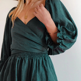 Ophelia - Sleeve Midi Dress