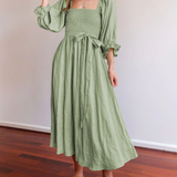 Ophelia - Sleeve Midi Dress