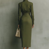 Hera - Elegant fitted maxi dress