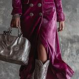 Victoria | Velvet Blazer Dress