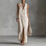 Kamila | Effortless Sleeveless Long Dress