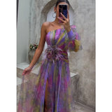 Cecelia - One Sleeve Maxi Dress