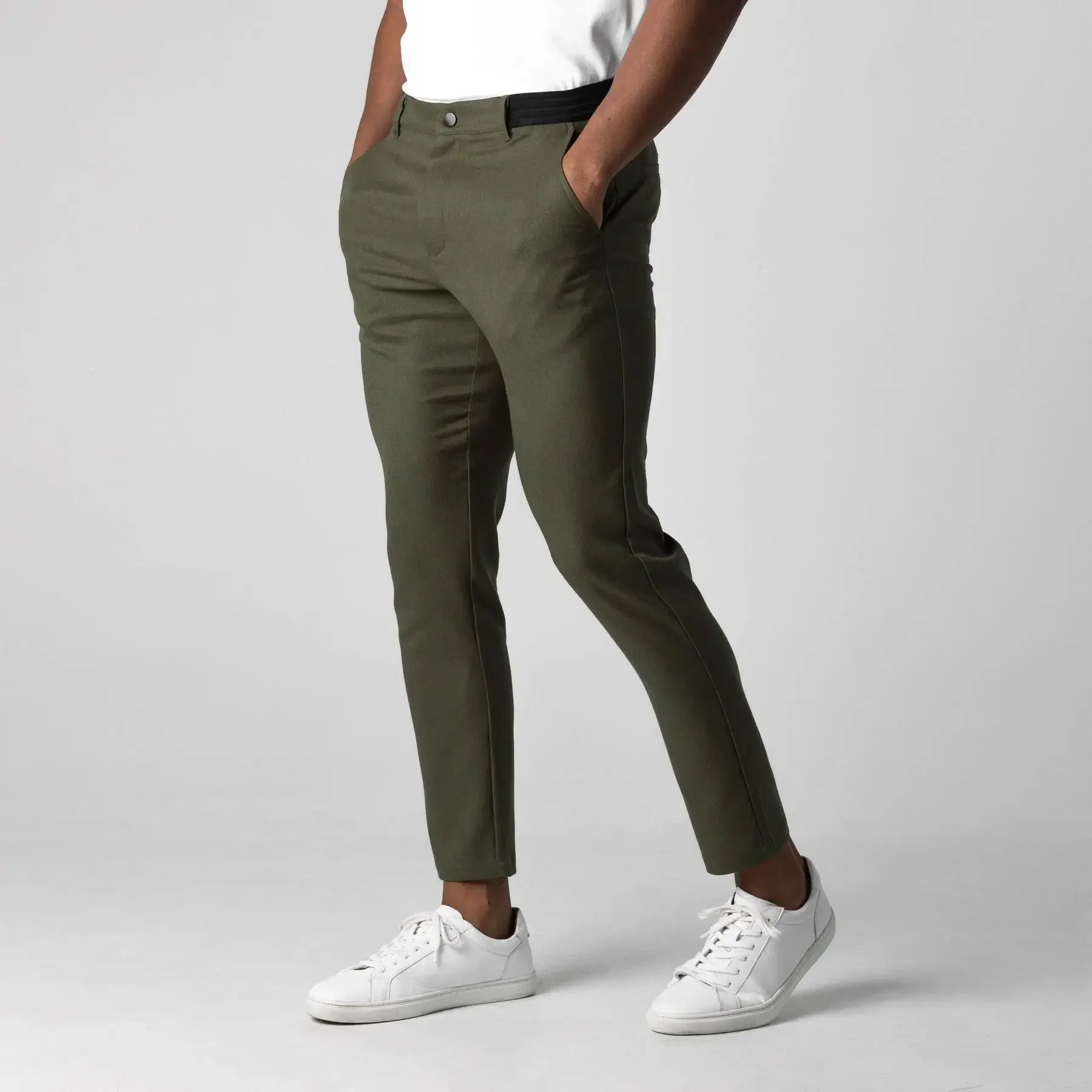 Active Slim Fit Chino Pants – Comfortable Stretch for Casual Outings