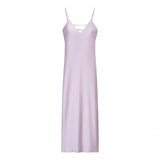 Backless Maxi Dress – Elegant Satin Evening Gown for Formal Events