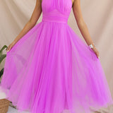 Phoebe - Long Skirt Midi Dress