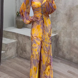 Gisselle - V Neck Maxi Dress