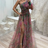 Cecelia - One Sleeve Maxi Dress