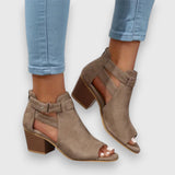 Nadine – sandal med grov klack