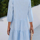 Emy - Cardigan Midi Dress