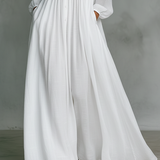 Alisa | Minimalist linen maxi dres