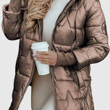 Nolven – elegant damkappa med huva