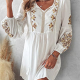 Velissa - Women's Boho Midi Dress