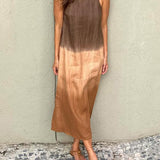 Lysette - Stylish Print Maxi Dress