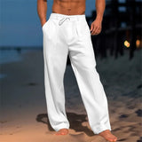 Luxe Linen Men's Pants – Breathable Casual Summer Style