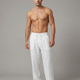 Luxe Linen Men's Pants – Breathable Casual Summer Style