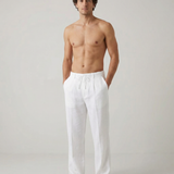 Luxe Linen Men's Pants – Breathable Casual Summer Style