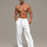 Luxe Linen Men's Pants – Breathable Casual Summer Style