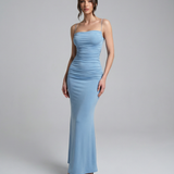 Maxi Dress – Elegant Spaghetti Strap Summer Wedding Guest Outfit