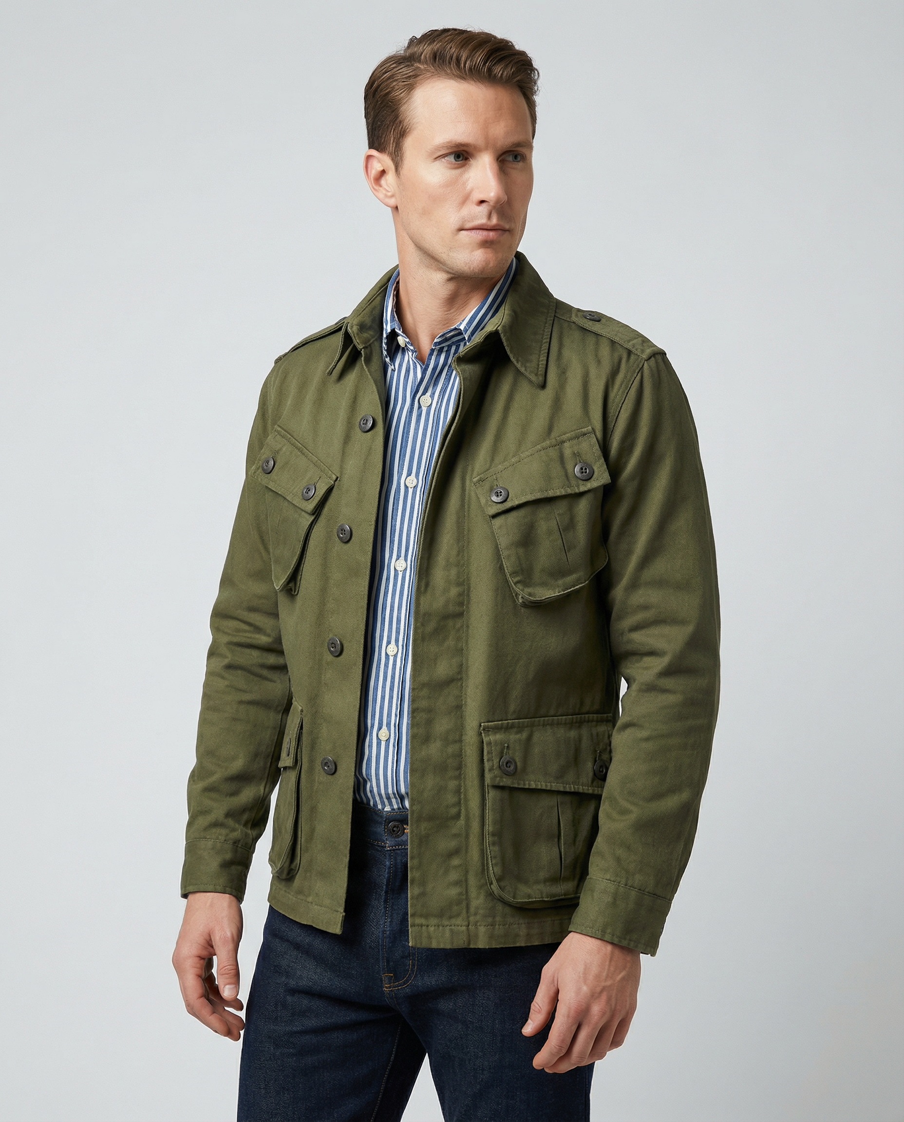 Men's Utility Jacket – Stylish Versatile Streetwear for Everyday Use