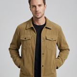Men's Casual Corduroy Jacket – Stylish Versatile Outerwear for All Seasons