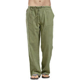 Men's Casual Linen Pants – Breathable Summer Comfort