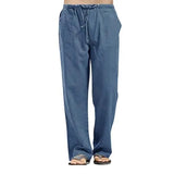 Men's Casual Linen Pants – Breathable Summer Comfort