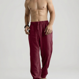Men's Casual Linen Pants – Breathable Summer Comfort