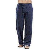 Men's Casual Linen Pants – Breathable Summer Comfort