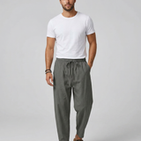 Men's Casual Linen Pants – Breathable Wide-Leg Design for Comfort