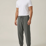 Men's Casual Linen Pants – Breathable Wide-Leg Design for Comfort