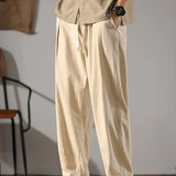 Men's Casual Linen Pants – Lightweight Summer Comfort