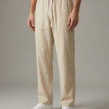 Men's Casual Linen Pants – Lightweight Summer Comfort