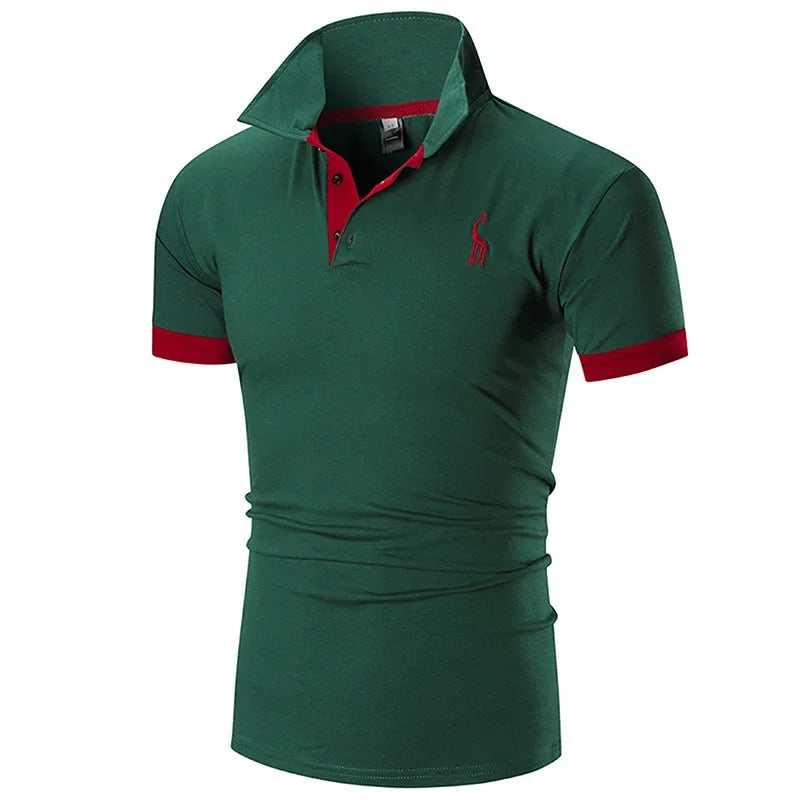 Men's Casual Polo Shirt – Lightweight Breathable Summer Essential