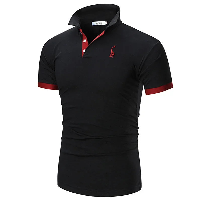 Men's Casual Polo Shirt – Lightweight Breathable Summer Essential