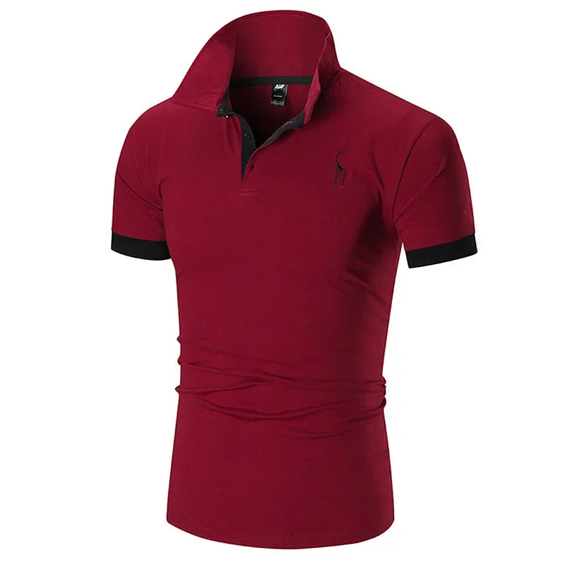 Men's Casual Polo Shirt – Lightweight Breathable Summer Essential