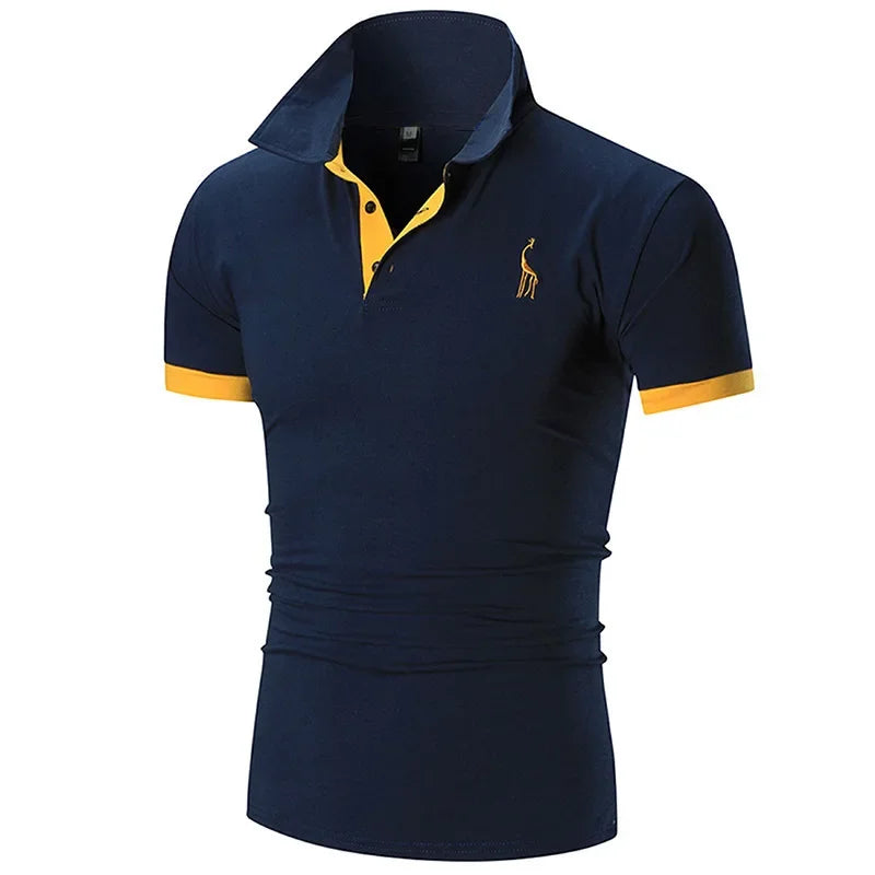 Men's Casual Polo Shirt – Lightweight Breathable Summer Essential