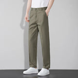 Men's Classic Chinos – High Waist Comfortable Trousers for Versatile Style