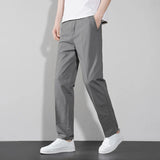 Men's Classic Chinos – High Waist Comfortable Trousers for Versatile Style