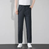 Men's Classic Chinos – High Waist Comfortable Trousers for Versatile Style