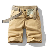Men's Cotton Cargo Shorts – Relaxed Fit with Practical Pockets for Casual Summer Adventures
